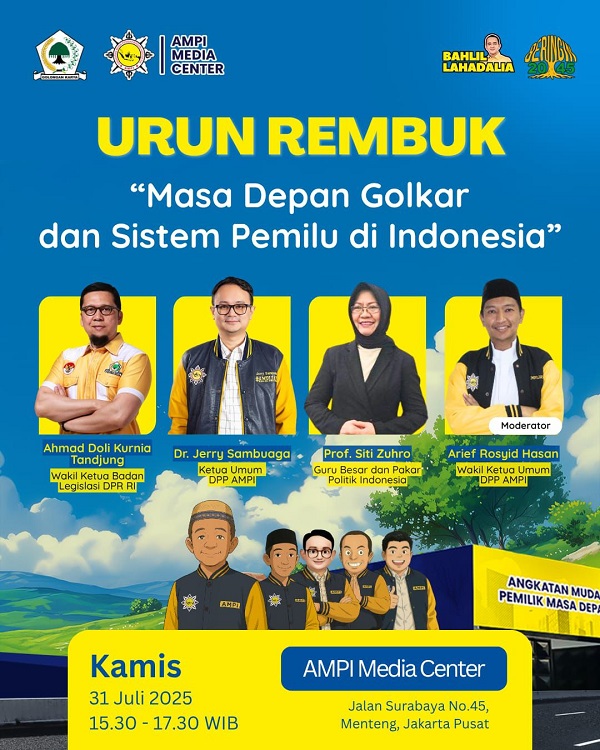 Yorrys Raweyai Berikan Bansos Bagi Warga Terdampak Pandemi Covid-19 Bersama Fahira Idris golkar.jpg
