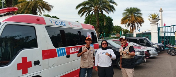 Ribuan Mahasiswa Gelar Aksi di Patung Kuda, Indonesia CARE dan Turun Tangan Siagakan Tim Medis icare1.jpg