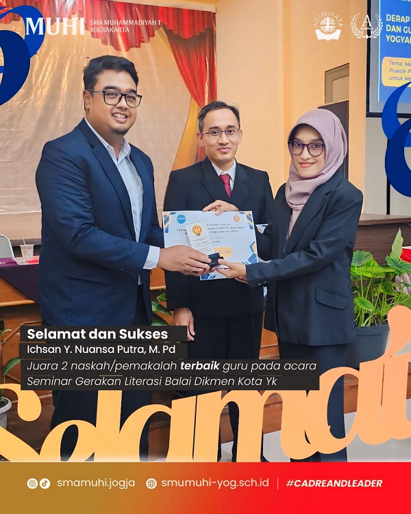 Kepala SMA Muhi & Guru Bhsa Indonesia Raih Penghargaan Bergengsi di Seminar Literasi Kota Yogyakarta juara.png