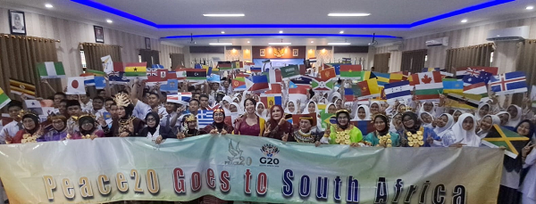 PEACE20 Berlanjut ke Afrika Selatan peace.png