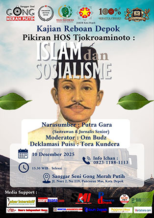 Journalist Club Indonesia Cabang Depok Gelar Kajian Pemikiran Guru Bangsa rando.jpg