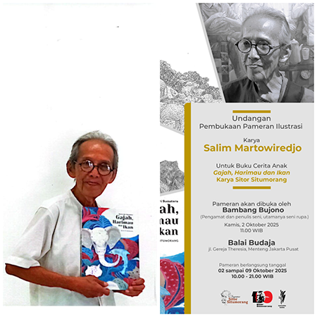 Pameran Ilustrasi karya Salim M untuk Buku Cerita Anak karya Sitor Situmorang salimin.png