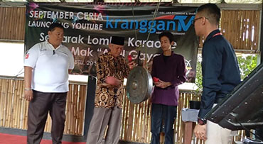 Sakral, Launching KrangganTV dengan 7 Pukulan Gong Kramat tv1.jpg
