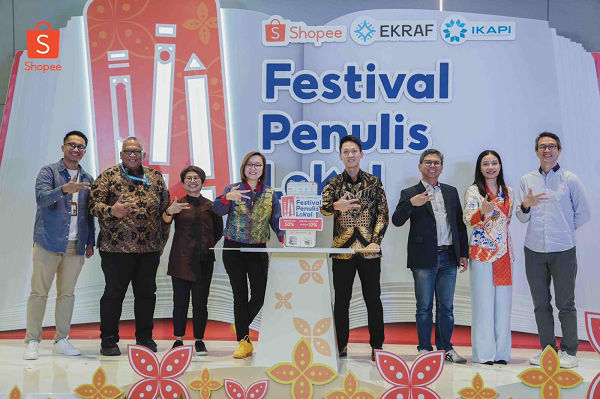 Shopee Hadirkan Festival Penulis Lokal Sekaligus Kampanyekan Perlindungan Hak Cipta Karya Asli