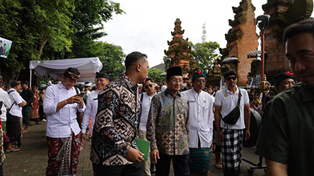 Menteri Agama Lepas Parade Bhakti Pertiwi Widyalaya di Bali