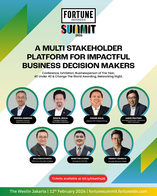 FORTUNE Indonesia Summit 2026: Forum Utama Pengambil Keputusan Bisnis Berpengaruh