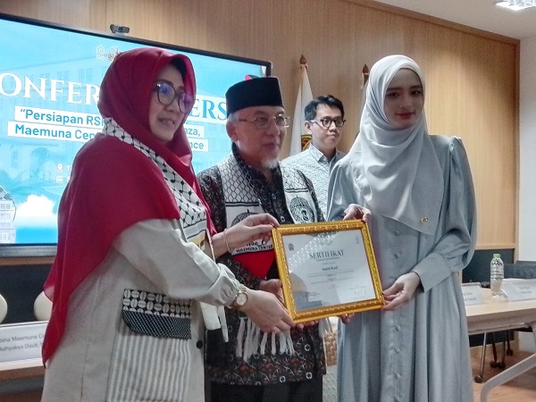 Inara Rusli, Komitmen Gabung dalam Gerakan Kemanusiaan untuk Gaza