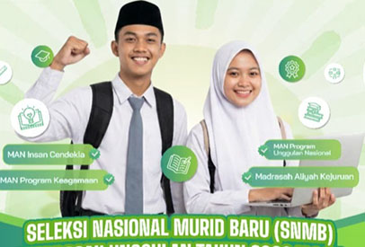 Kemenag Buka Pendaftaran Seleksi Masuk MAN Unggulan