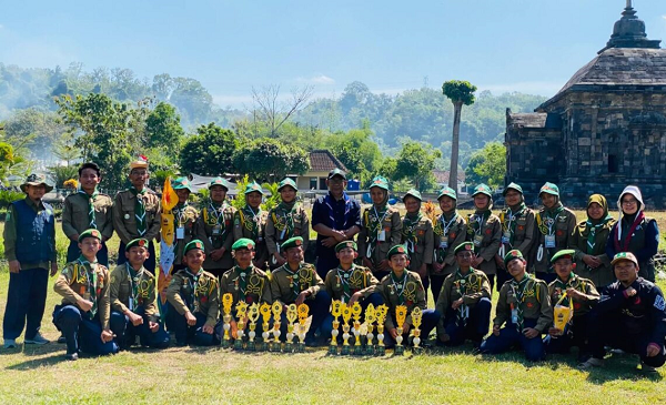 Regu Garuda SMP Muhammadiyah Sumbang, Banyumas Borong Prestasi, Juara Umum LPB V Tingkat Nasional