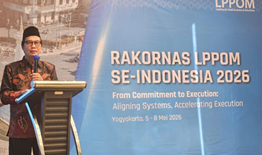 Masyhuril Khamis Dorong Ekosistem Halal Terpadu Nasional