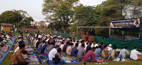 3.000 Jamaah Padati Sholat Idul Adha di Talok, PRM Tebar Semangat Kepedulian Sosial